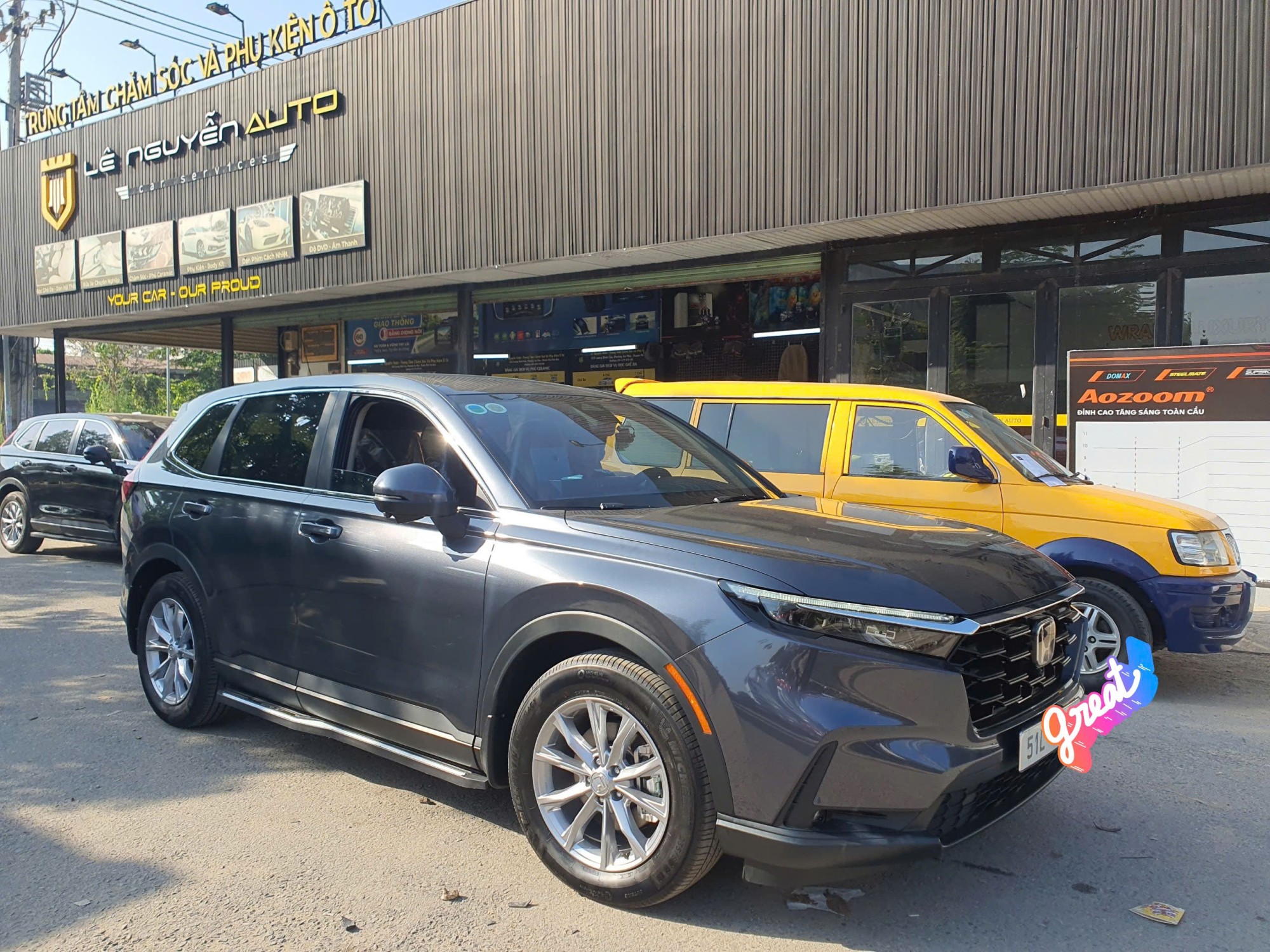 USED CAR - HONDA CRV L 1 CẦU 2024 - Màu xám - Odo 13.000km